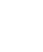 White fire flame icon on a black background.